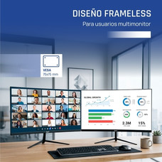 iggual Monitor 24" 1ms FHD 120Hz VGA HDMI DP MM