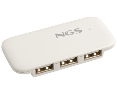 NGS IHUB4 - Hub de 4 puertos USB 2.0 - Blanco