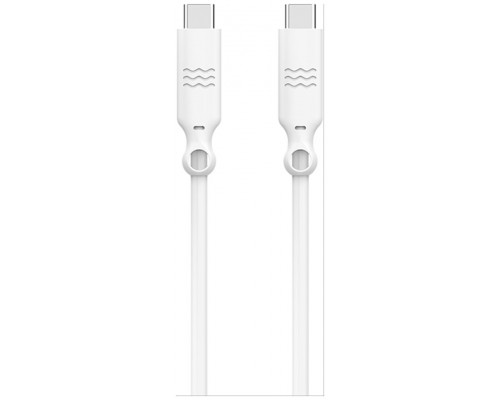 CABLE BIGBEN ECO USB C a USB C 1.2M 3A BLANCO (Espera 4 dias)