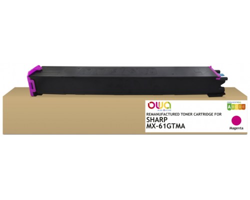 ARMOR Toner Magenta OWA MX60GTMA para SHARP MX61GTCA C 24K 24000p