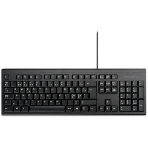 TECLADO USB KB100 EQ NEGRO KENSINGTON K63727ES (Espera 4 dias)