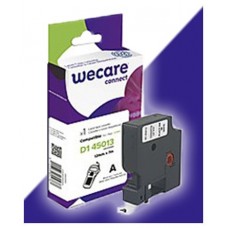 ARMOR    WECARE Etiqueta Blanca Texto negro para DYMO D1 45013 12mmx7m