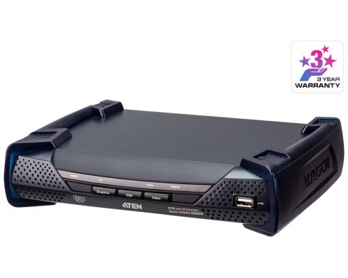 ATEN Receptor KVM por IP DVI-I dual display USB (Espera 4 dias)