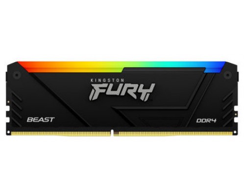 Kingston Technology FURY Beast RGB módulo de memoria 16 GB 1 x 16 GB DDR4 3600 MHz (Espera 4 dias)