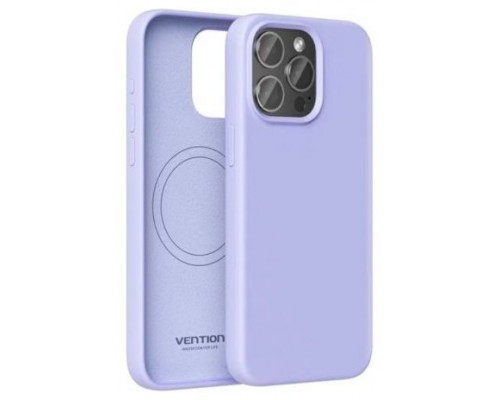 FUNDA SILICONA MAGSAFE IPHONE 14 PLUS MORADO VENTION (Espera 4 dias)