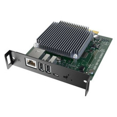 SHARP RASPBERRY PI COMPUTE MODULE, 4GB RAM, 32GB EMMC, RASPBERRYPI OS (OPTIMIZED FOR DIGITAL SIGNAGE) + INTERFACE BOARD, COMPATIBLE WITH ME1/M1/MA1/PXX5 NEC LARGE FORMAT DISPLAYS(L50MPI4-KIT-RPI-OS) (Espera 4 dias)