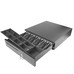10 POS CAJON PORTAMONEDAS 10POS, 405X420 MM, 5 BILL/8 MON., RJ12 + MICRO SWITCH, NEGRO 10 POS CAJON PORTAMONEDAS 10POS, 405X420 MM, 5 BILL/8 MON., RJ12 + MICRO SWITCH, NEGRO