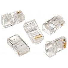 Gembird Conector RJ45 Cat.5 UTP Sólidos (100 uds.)