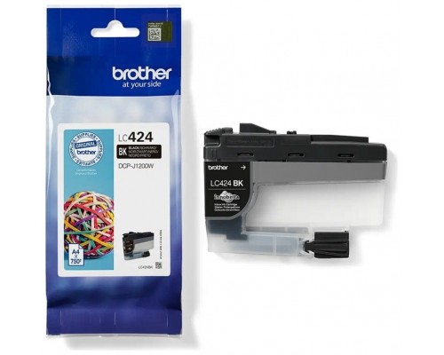 BROTHER tinta negra para DCPJ1200W LC424BK