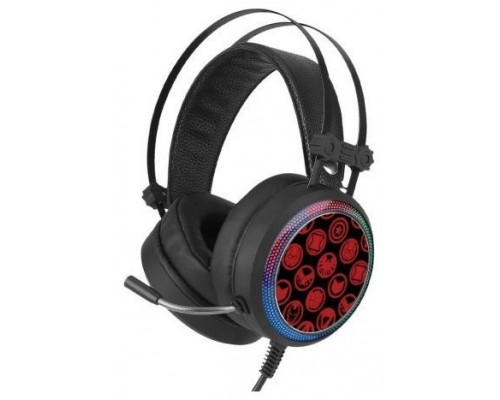 AURICULAR GAMING AVENGERS NEGRO (Espera 4 dias)