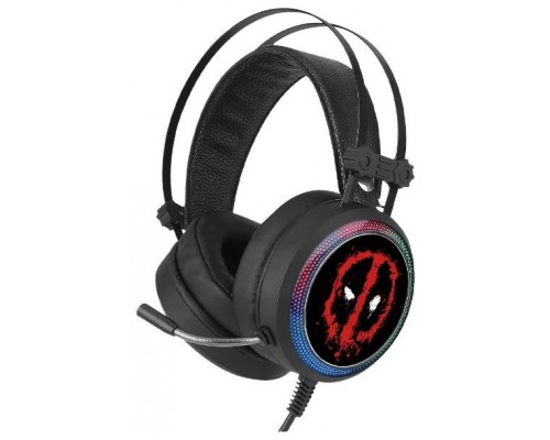 AURICULAR GAMING DEADPOOL NEGRO (Espera 4 dias)