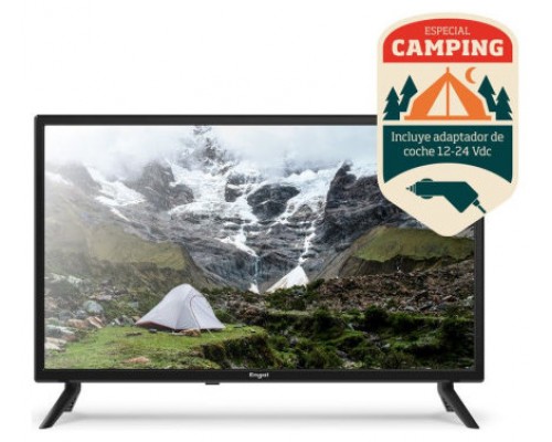 ENGEL TV LED 24" LE2462CA TDT2 HD 12V CAMPING (Espera 4 dias)