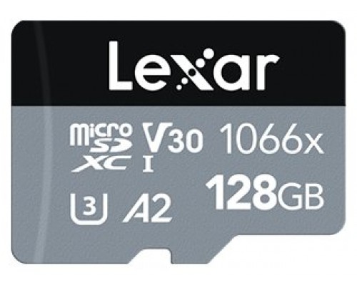 Lexar Professional 1066x 128 GB MicroSDXC UHS-I Clase 10 (Espera 4 dias)