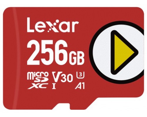 Lexar PLAY microSDXC UHS-I Card 256 GB Clase 10 (Espera 4 dias)