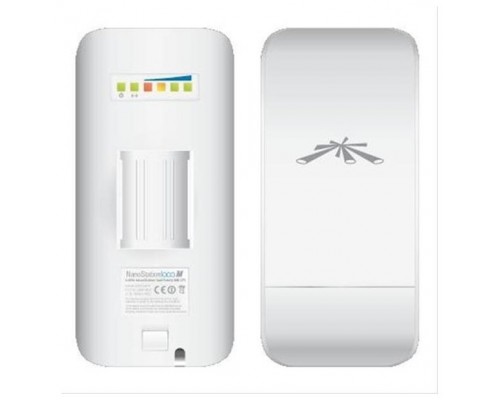 PUNTO DE ACCESO UBIQUITI LOCO M2 AIRMAX 2.4GHZ 8 dBi-DESPRECINTADO (Espera 4 dias)