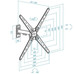 SOPORTE TOOQ LP1355TN-B