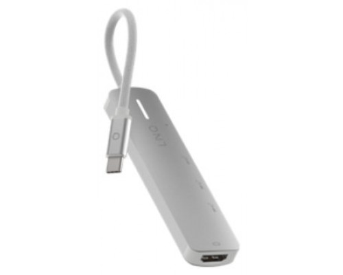 HUB 5 PUERTOS PRO USB-C 140W GRIS LINQ (Espera 4 dias)