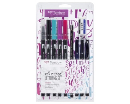 SET LETTERING DE CALIGRAFIA MODELO ADVANCED TOMBOW LS-ADV (Espera 4 dias)