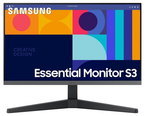 SAMSUNG MONITOR IT 24" (LS24C332GAUXEN) // 1920 X 1080 PIXELS - 100 HZ - 16:9 - 4 MILLISECONDS - BLACK (Espera 4 dias)