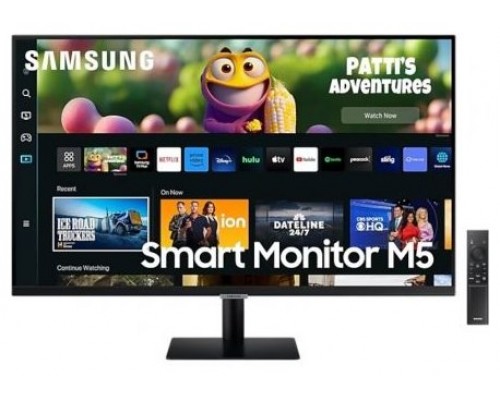 MONITOR SMART 27" SAMSUNG M5 LS27CM500EUXEN 2xHDMI SMART TV WIFI BLUETOOTH 2XUSB ALTAV (Espera 4 dias)