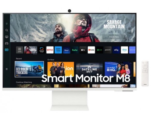 Samsung Smart Monitor M8 S32CM801UU pantalla para PC 81,3 cm (32") 3840 x 2160 Pixeles 4K Ultra HD LED Blanco (Espera 4 dias)