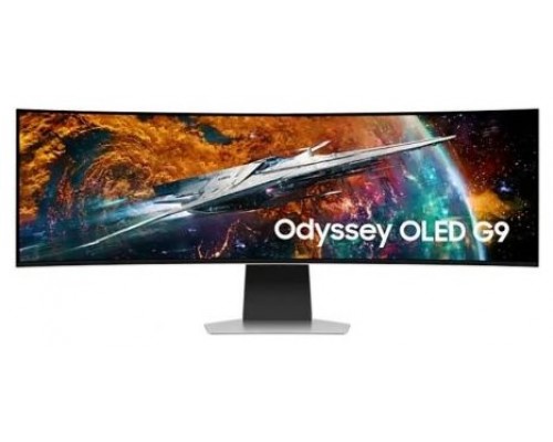 Samsung Odyssey LS49CG954SUXEN LED display 124,5 cm (49") 5120 x 1440 Pixeles 5K Ultra HD OLED Plata (Espera 4 dias)