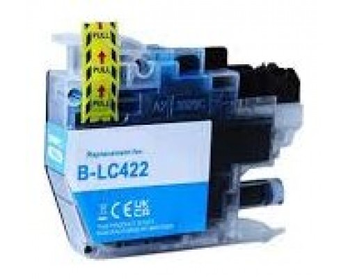TINTA BROTHER LC422C MFCJ5740DW/6540DW/6940DW/5340DW