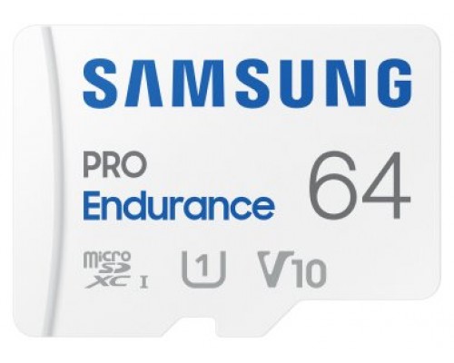 MEMORIA SD MICRO 64GB SAMSUNG SDXC PRO ENDURANCE CLASE