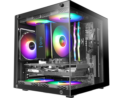 CAJA MINITORRE MICROATX MCCUBE NEGRO MARS GAMING (Espera 4 dias) CAJA MINITORRE MICROATX MCCUBE NEGRO MARS GAMING (Espera 4 dias)