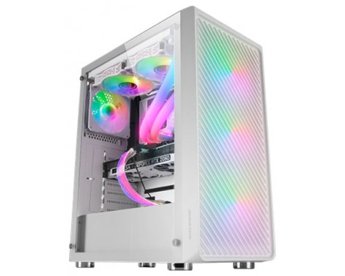 CAJA SEMITORRE ATX MC-F ARGB BLANCO MARS GAMING (Espera 4 dias)