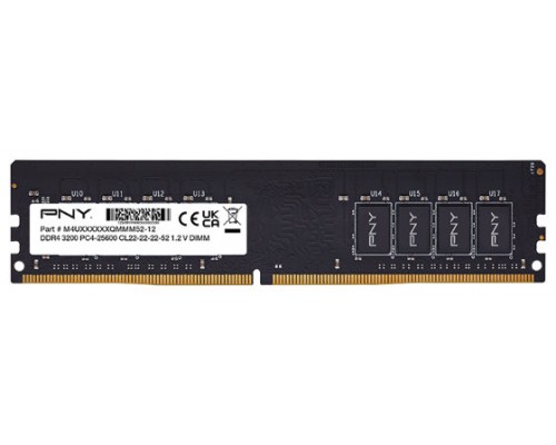 MODULO DDR4 8GB 3200MHZ PNY PERFOMANCE BULK (Espera 4 dias)