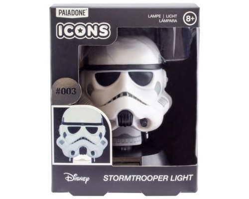 LÁMPARA ICONS STORMTROOPER 12 CM PALADONE REDSTRING PP6383SWV2 (Espera 4 dias)