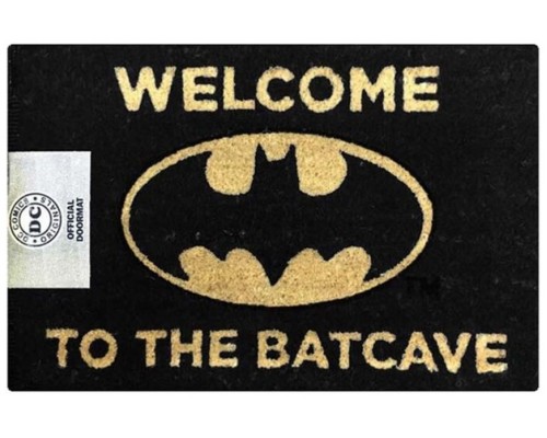 FELPUDO DC COMICS BATMAN WELCOME TO THE BAT CAVE PYRAMID GP85174 (Espera 4 dias)