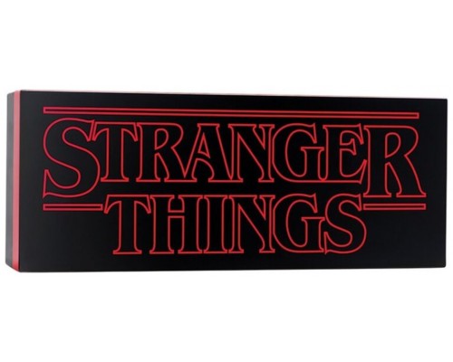 LÁMPARA STRANGER THINGS LOGOL RECTÁNGULO PALADONE REDSTRING PP9826ST (Espera 4 dias)