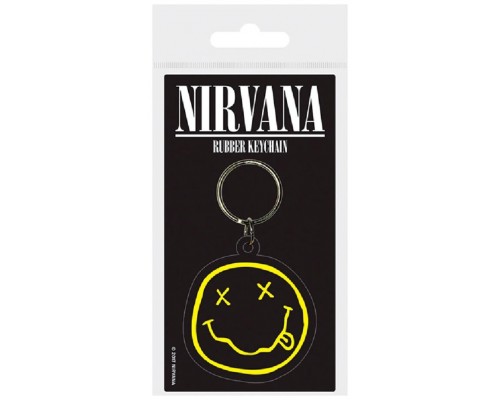 LLAVERO NIRVANA SMILEY PYRAMID REDSTRING RK38787C (Espera 4 dias)