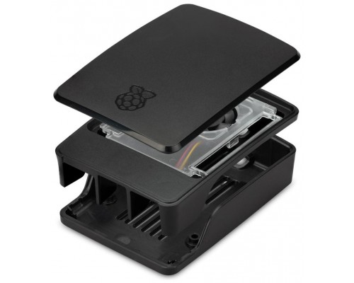 Raspberry caja oficial para Pi 5 - Color negro -