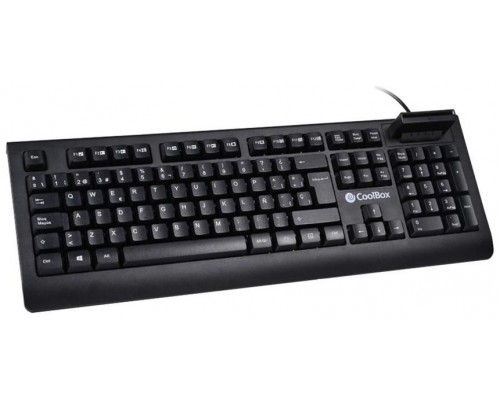 TECLADO CON LECTOR DNIe COOLBOX (Espera 4 dias)