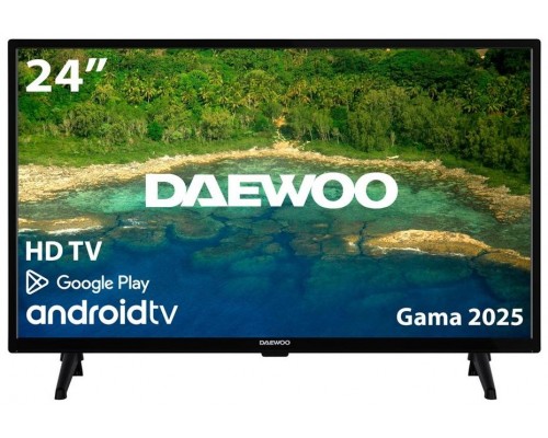 TELEVISOR 24" DAEWOO 24DM64HA ANDROID TV, GOOGLE