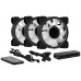 KIT 3 VENTILADORES AUXILIAR INTERNO 120MM AEROCOOL MIRAGE ARGB +HUB+MANDO (Espera 4 dias)