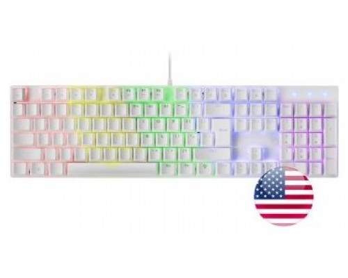 Teclado Mecanico Mars Gaming Mk422 White Idioma Ingles