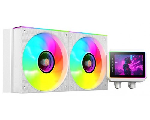 REFRIGERACION LIQUIDA ARGB ML-VISION II 240 BLANCO MARS GAMING (Espera 4 dias) REFRIGERACION LIQUIDA ARGB ML-VISION II 240 BLANCO MARS GAMING (Espera 4 dias)