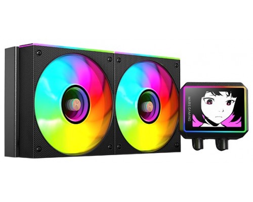 REFRIGERACION LIQUIDA ARGB ML-VISION II 240 NEGRO MARS GAMING (Espera 4 dias) REFRIGERACION LIQUIDA ARGB ML-VISION II 240 NEGRO MARS GAMING (Espera 4 dias)