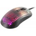 MOUSE MARS GAMING RGB MMR TRANSLUCIDO BLACK 12800DPI