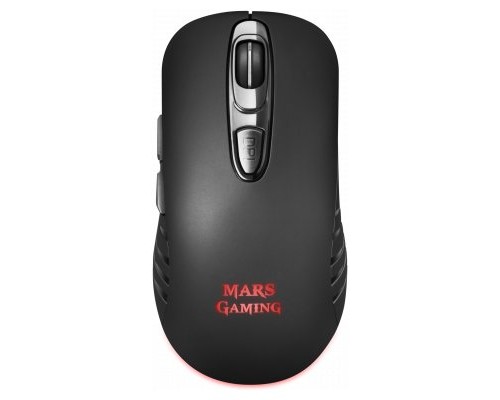 Mouse Mars Gaming Wireless Rgb Mmw2 Black Sin Cables