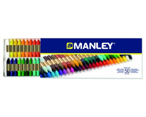 ESTUCHE 50 CERAS MANLEY MNC00088 (Espera 4 dias)