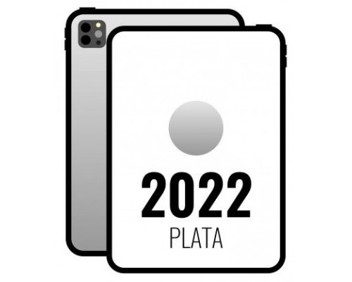 TABLET APPLE IPAD PRO 12.9"" 2022 128GB WIFI SILVER (Espera 4 dias)