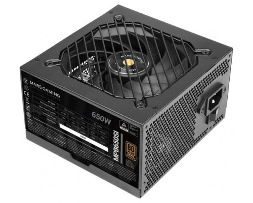 FUENTE ALIM. 650W SI 80+ MARS GAMING (Espera 4 dias)