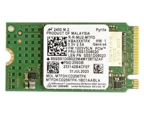 DISCO M.2 NVMe 256GB 2242 PCIe 3.0 "OEM"