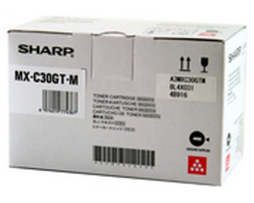 SHARP  Toner MXC300W MXC250F magenta 6000 PAGINAS