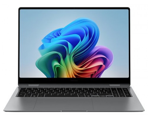 Samsung Galaxy Book Pro 360 Galaxy Book5 Pro 360 Intel Core Ultra 7 258V Híbrido (2-en-1) 40,6 cm (16") Pantalla táctil WQXGA+ 32 GB LPDDR5x-SDRAM 1 TB SSD Wi-Fi 7 (802.11be) Windows 11 Pro Gris (Espera 4 dias)